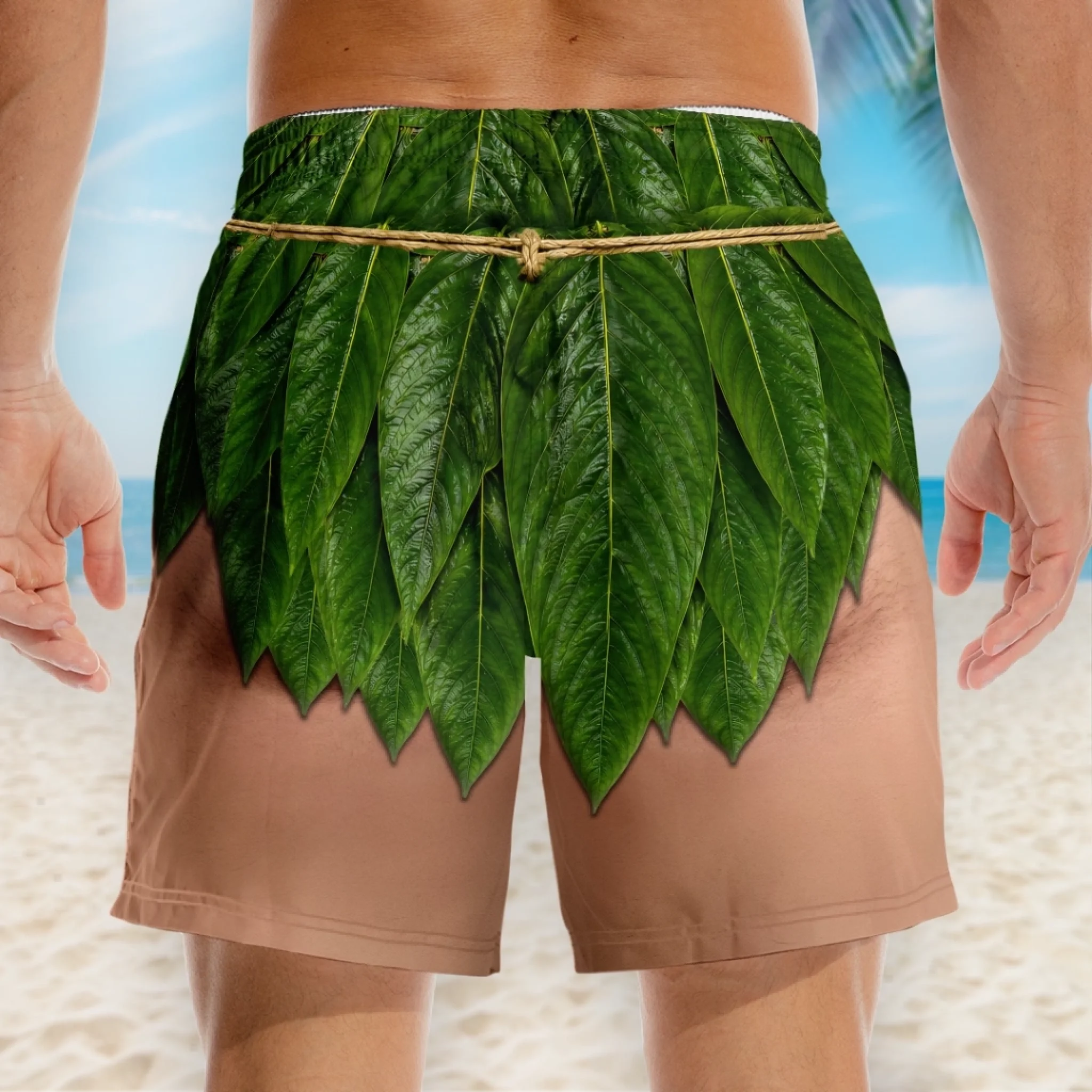 Custom Funny Men‘s Swim Trunks – Personalized Summer Vacation Beach Shorts, “Maximum Confidence” Gift for Him with Skin Tone Choice