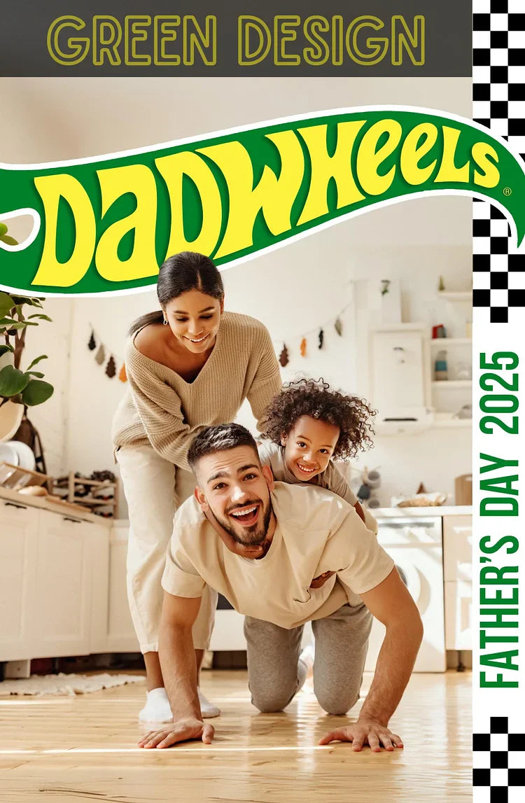 Custom Retro Dad Wheels Packaging Car Gift - Gift for Men, Personalized Gift for Dad, Father's Day Gift for Husband