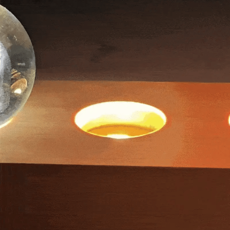 7 In 1 3D Engraved Christian Crystal Sphere Night Light with LED Wooden Base