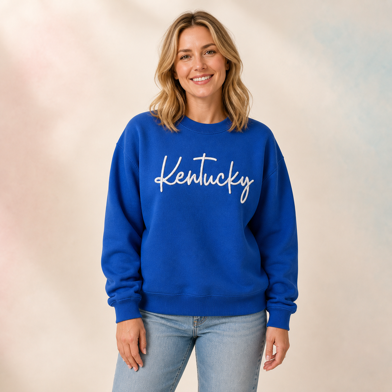 Custom 3D Puff Embroidered Name Sweatshirt – Personalized Game Day Crewneck, Hoodie or T-Shirt, College Sports Fan Gift